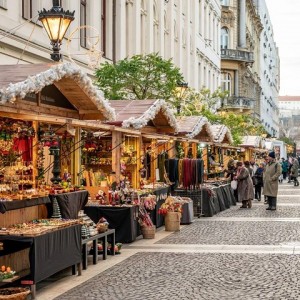Божиќен базар Будимпешта 